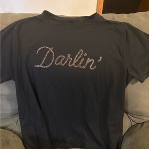 Darlin' Kids Black T-Shirt